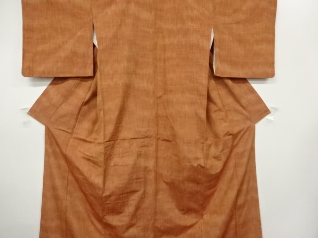 JAPANESE KIMONO / SILK / HAND WOVEN TSUMUGI / STRIPE